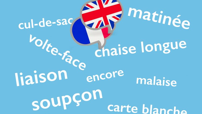 algunas palabras del francés en la lengua inglesa