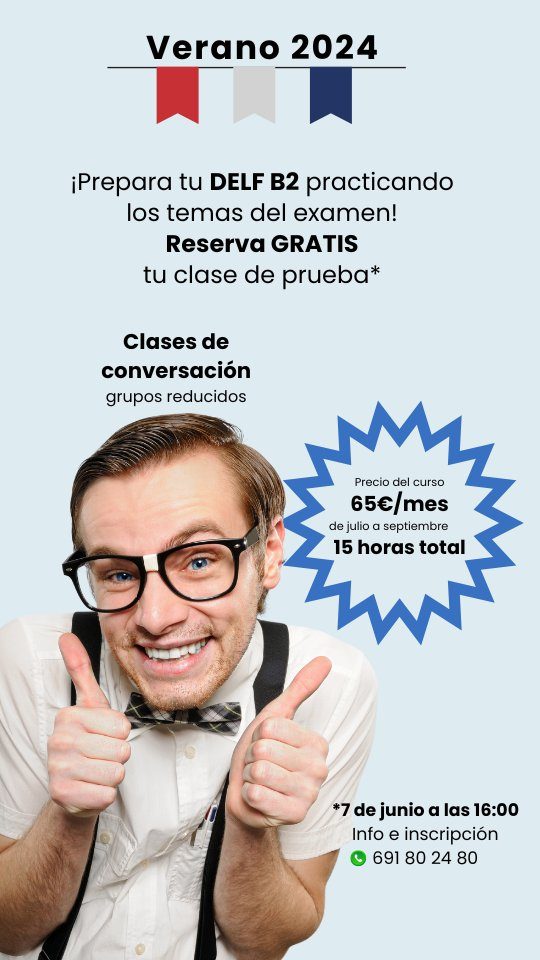 Clases de Verano de conversación para preparar tu B2 o C1, con clase de prueba gratuita y grupos reducidos